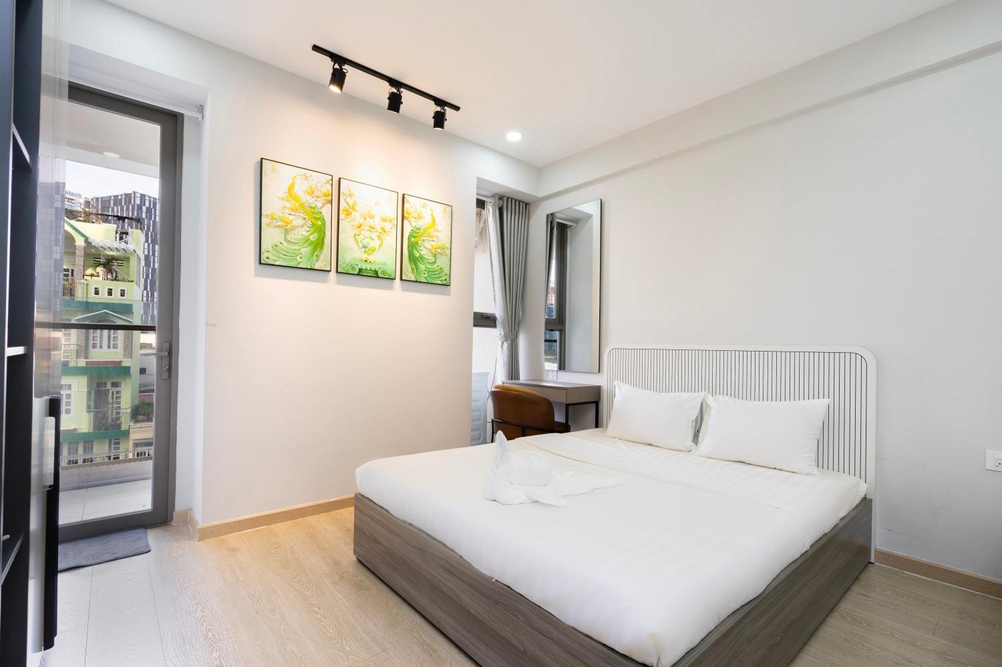 Otis Millennium Saigon Balcony Apartment Ho Chi Minh-Byen Værelse billede
